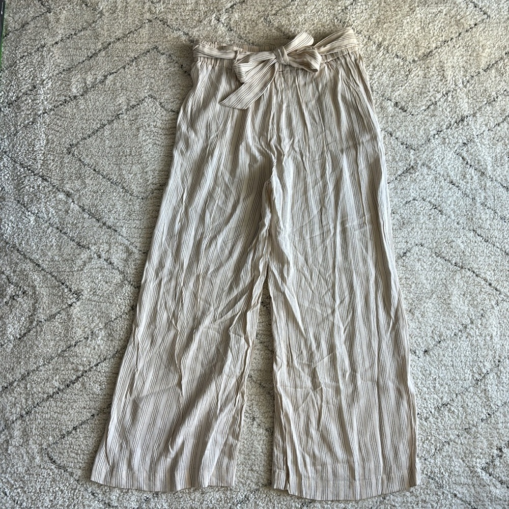 Wilfred Faun Pant Almond/Birch Striped Small - Picture 6 of 7